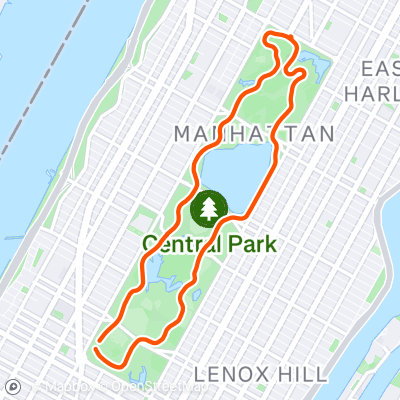 Central Park Loop | 6.0 mi Running Route on Strava