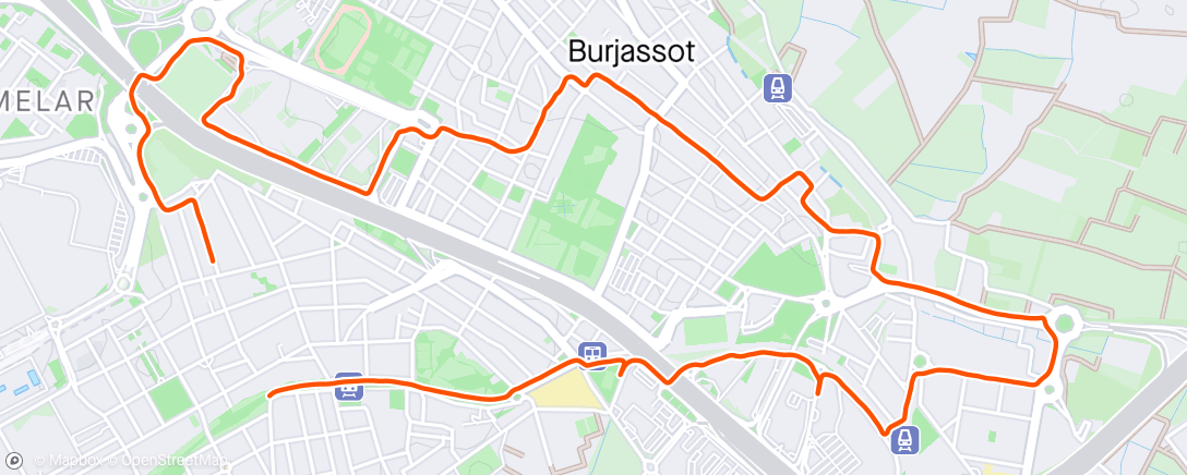 Carte de l'activité Morning Run