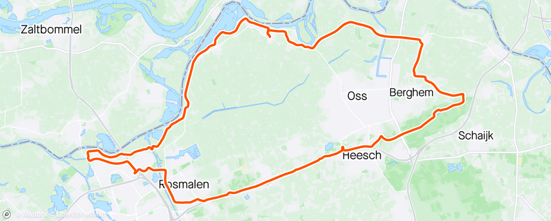 Map of the activity, Solo-rit