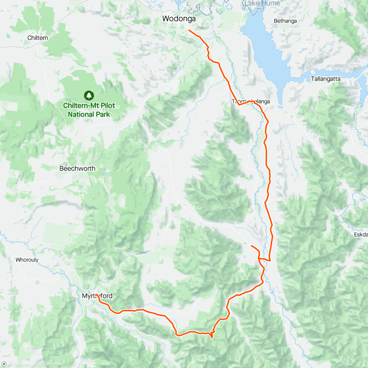 Mapa da atividade, AB's 'Bon voyage' bikepacking tour - day 2...last chance to enjoy the beautiful high country before French Alps and wineries.