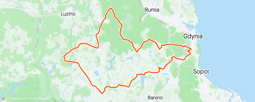 Map of the activity, Rondo