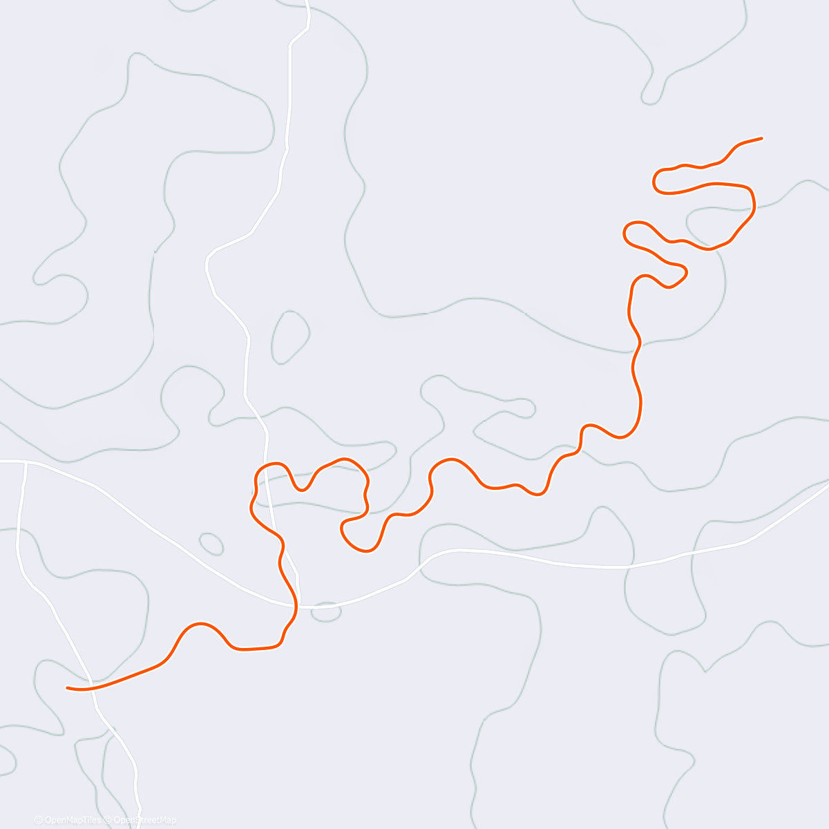Map of the activity, Zwift - Makuri 40 in Makuri Islands