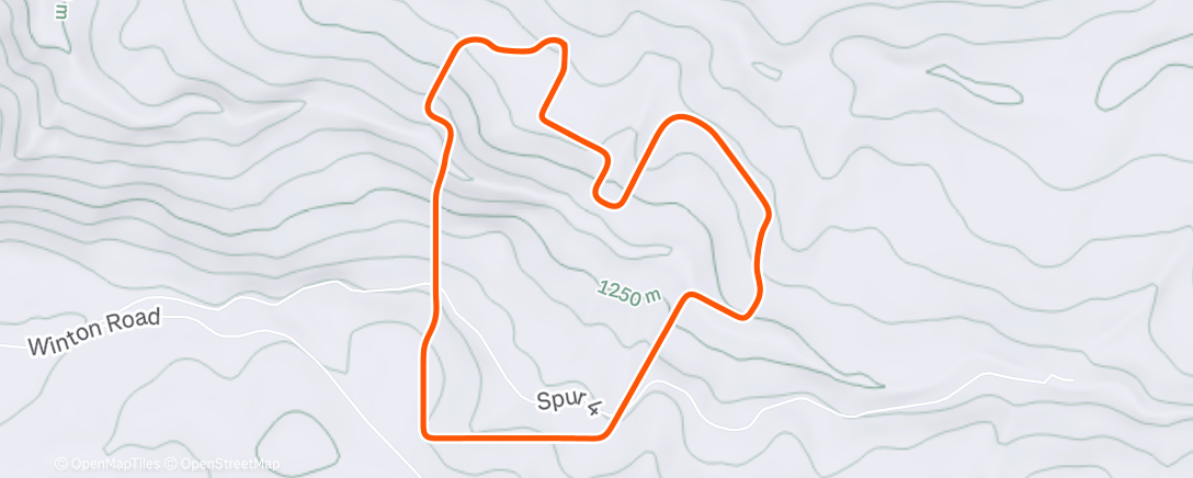 Map of the activity, Masters Racing League