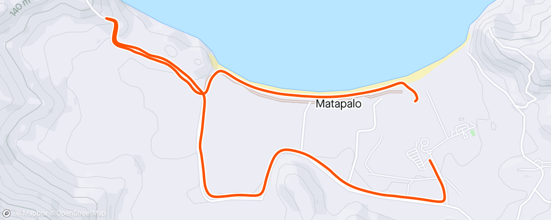 Map of the activity, Not sure I've ever seen a paved road that steep
