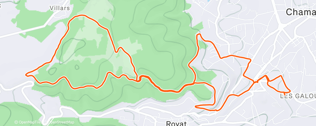 Map of the activity, FG D+ dans le frigo