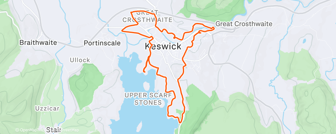 活动地图，Morning Run