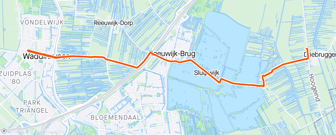 Map of the activity, Woon-werk-woon