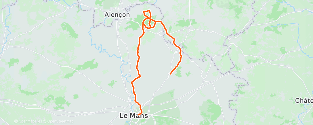 Карта физической активности (Vivement le foie gras de ce soir 👀)