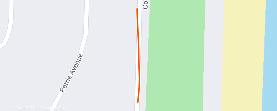 Map of the activity, Lil jog