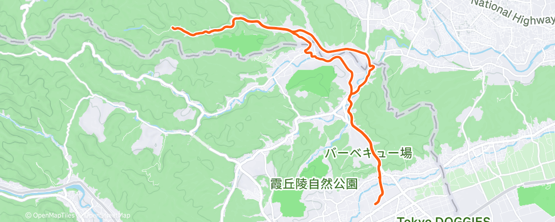 Map of the activity, Z1 🚵‍♂️