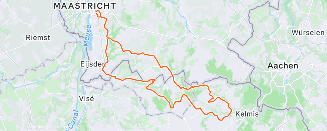 Map of the activity, Ochtendrit