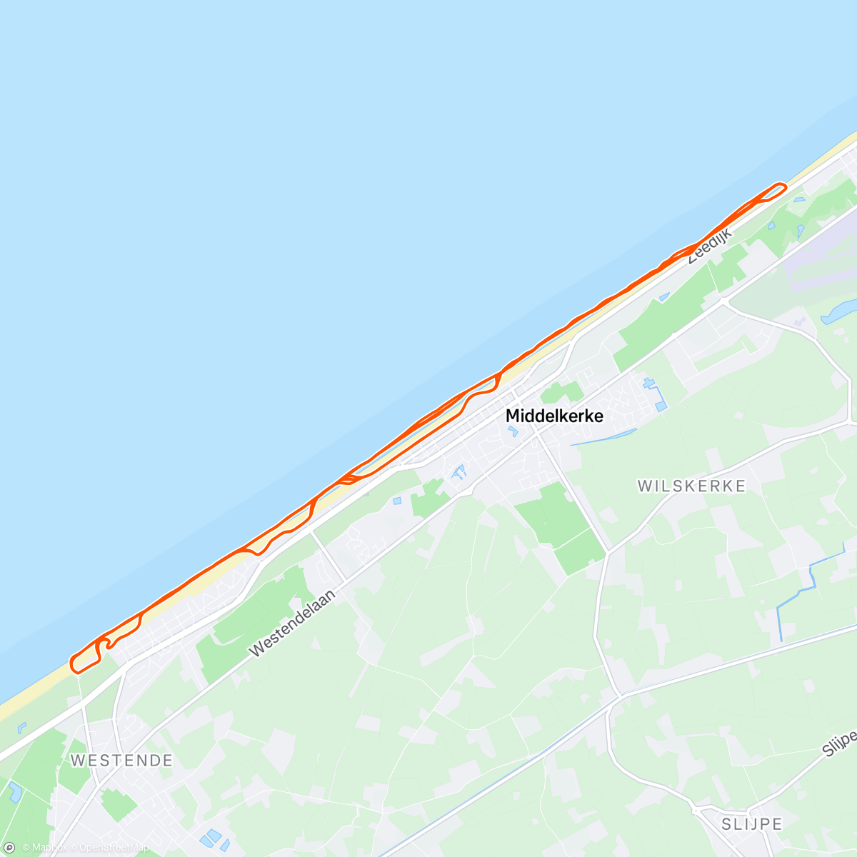 Карта физической активности (BK beachrace Middelkerke - 9th. 🇧🇪)