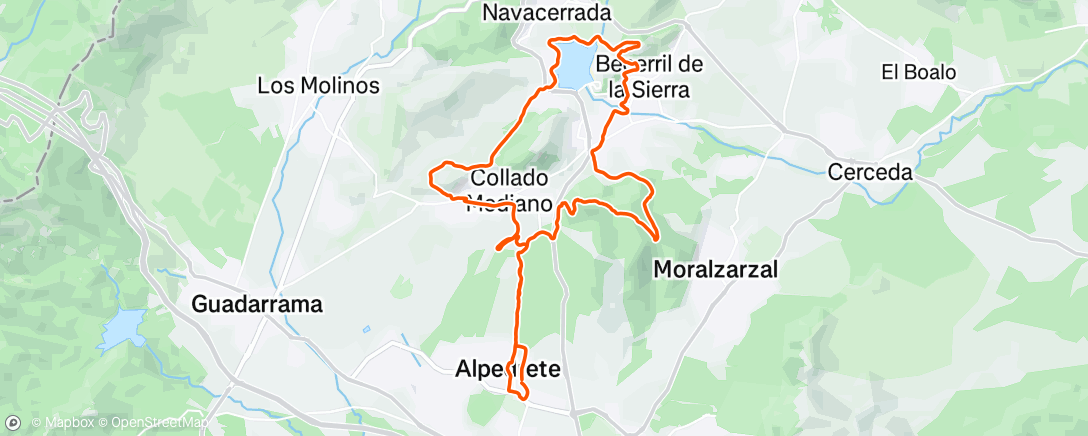 Map of the activity, 🥶 frozen!