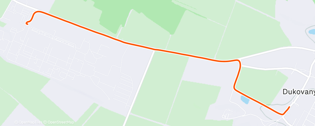 Map of the activity, Lunch Walk