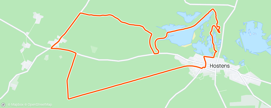 Map of the activity, Tour du lac de lamothe enfin ouvert ☀️😋