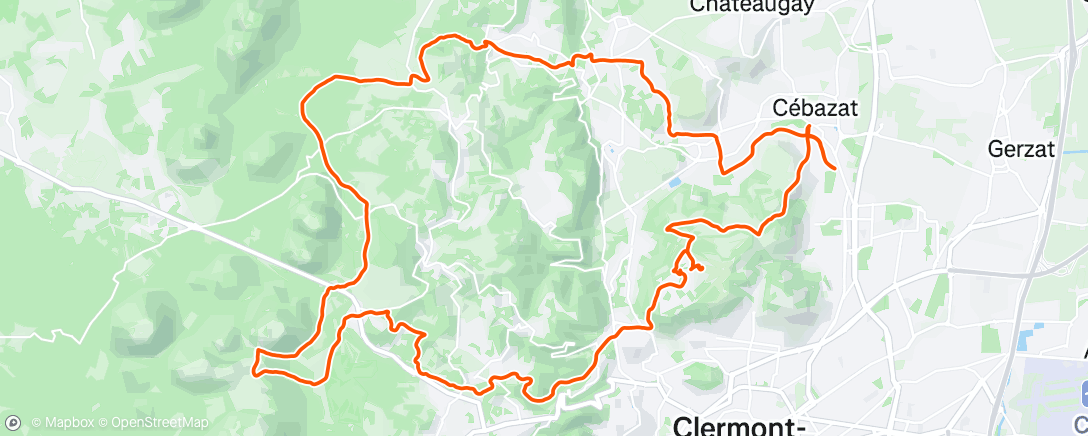 Map of the activity, Jardinage autour du PdD et du col de Bancillon