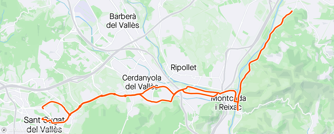 Map of the activity, Acoplado