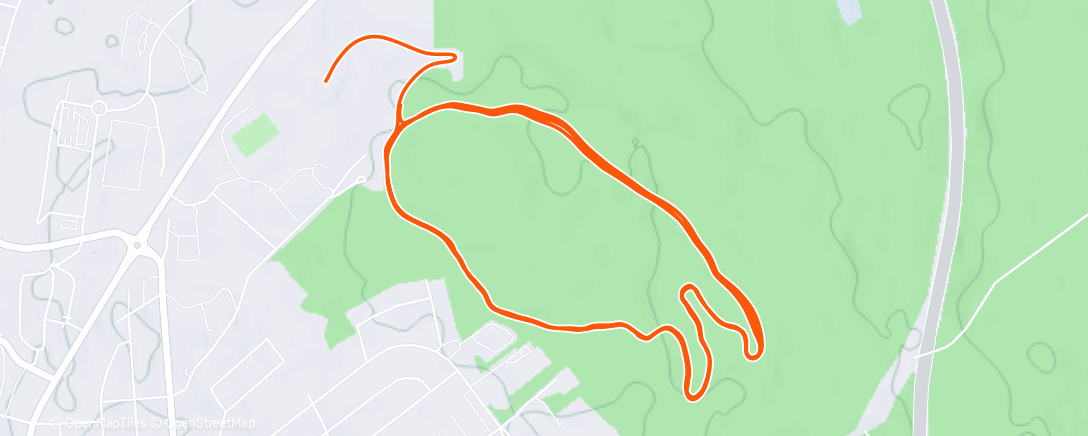 Map of the activity, Skate