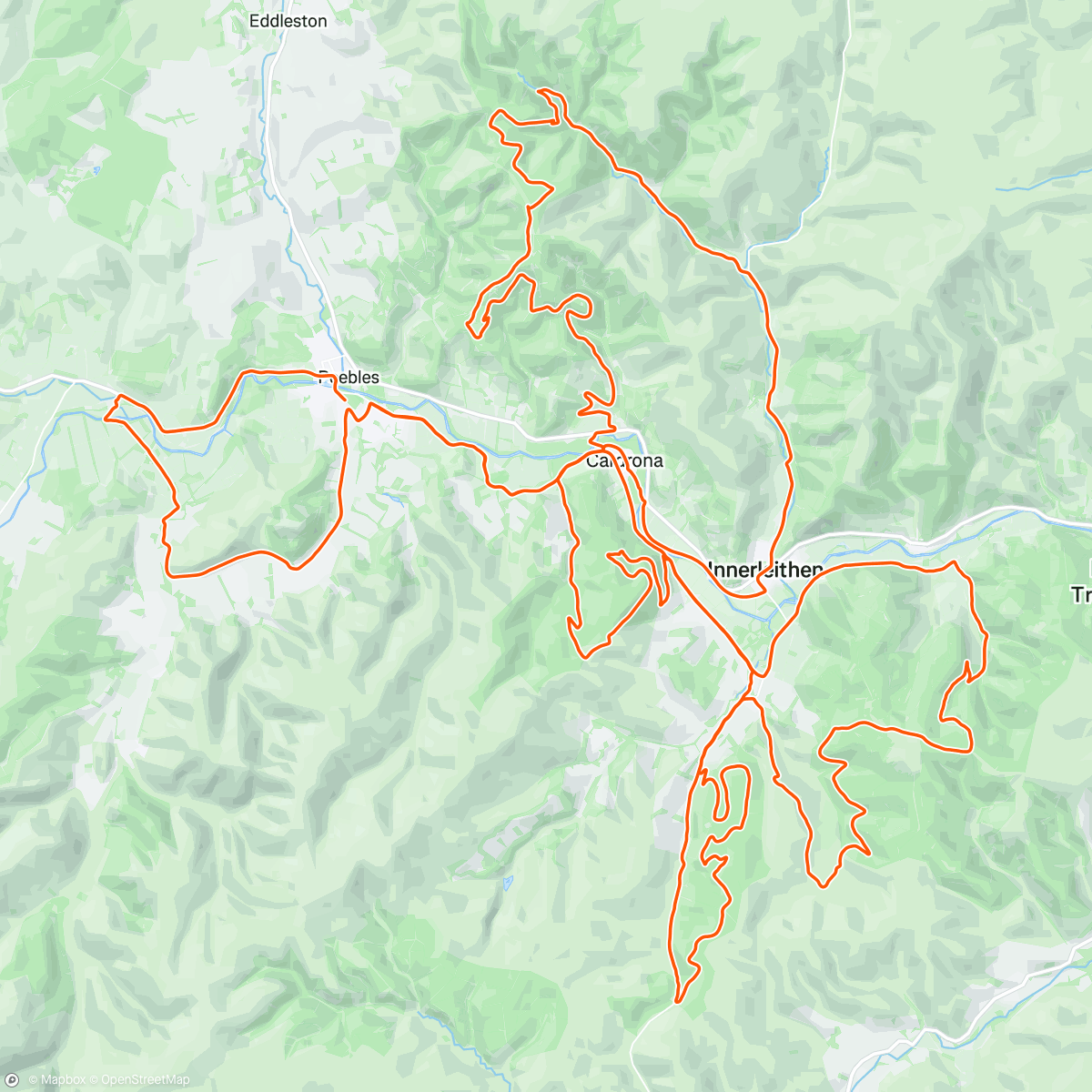 Map of the activity, Being shown my local gravel 🤪