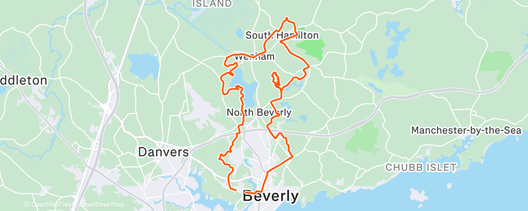 Mapa de la actividad (Should have brought my skates ❄️🥶)