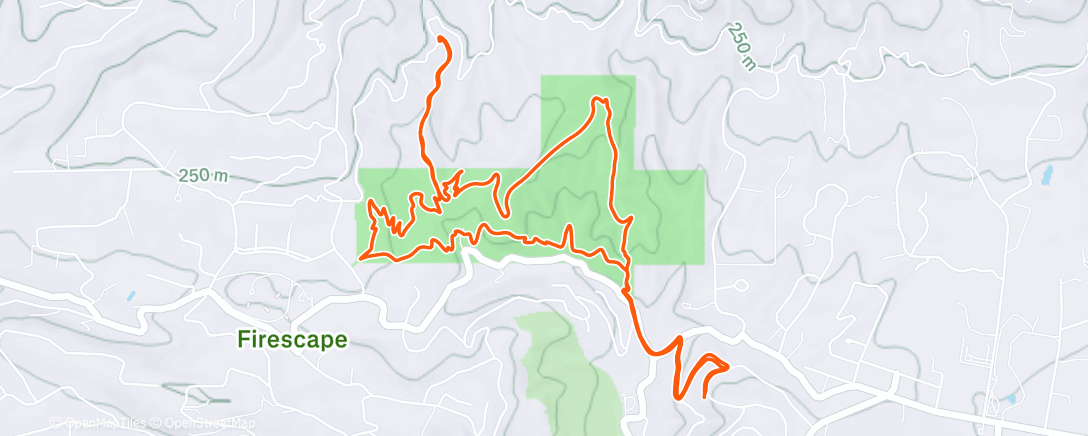 Map of the activity, Rain rain rain, Santa Barbara, CA