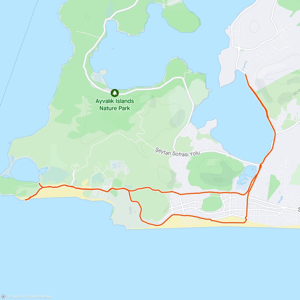 Mapa da atividade, Çamlık - badavut