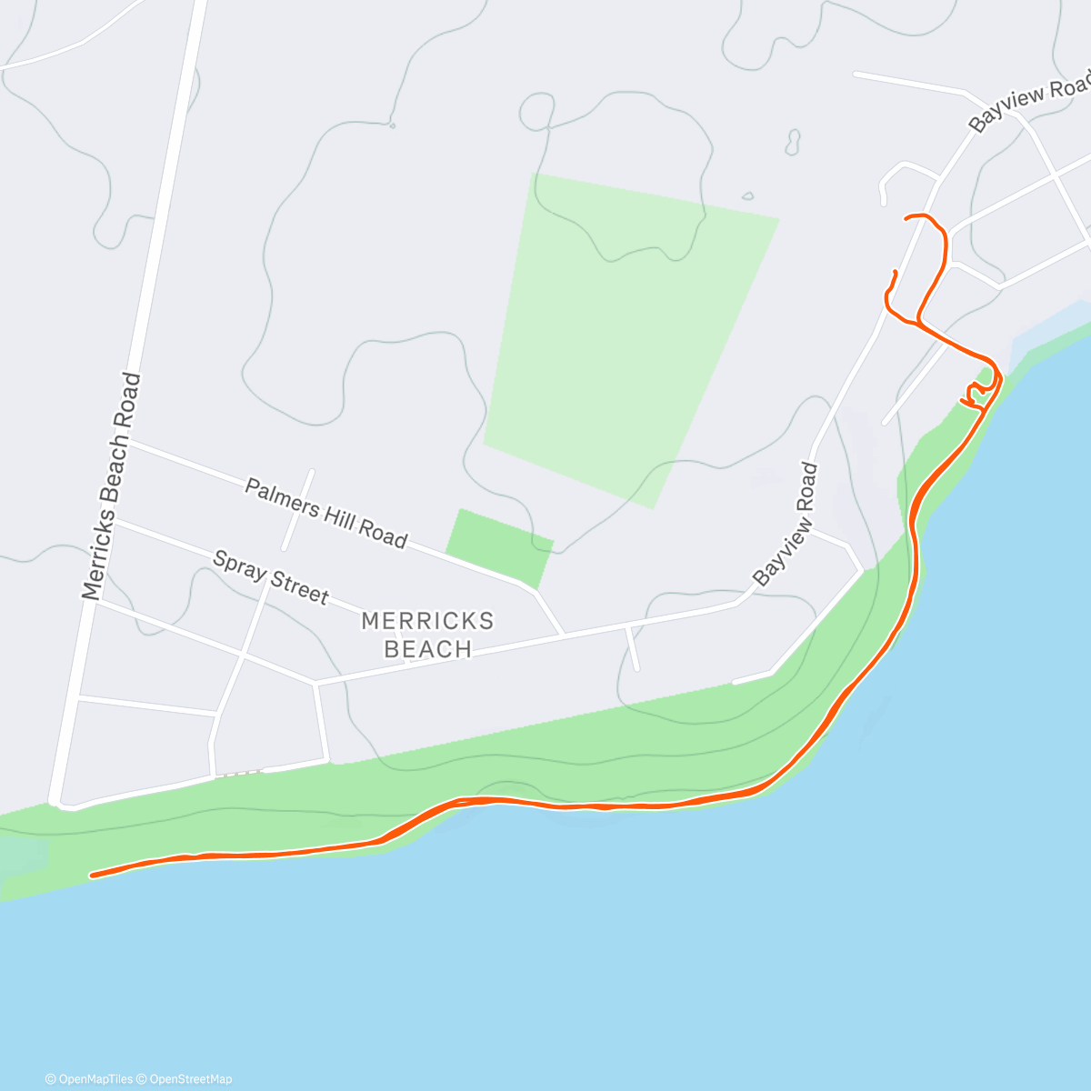 Map of the activity, Christmas walk with 'the Gulis' - happy holidays everyone!