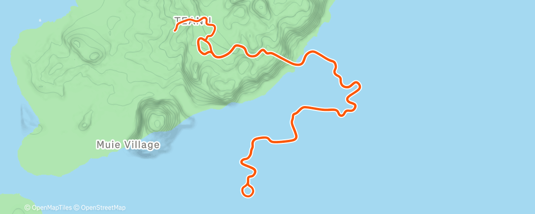 Map of the activity, Zwift - Tempus Fugit in Watopia
