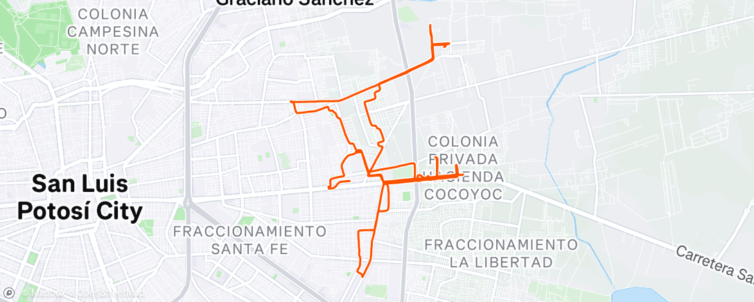 Map of the activity, Bici 2 🚵