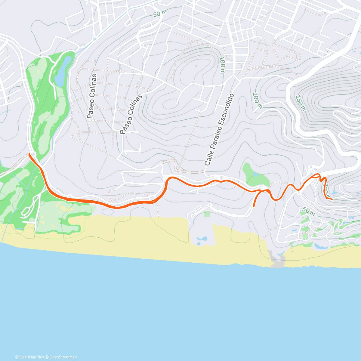 アクティビティ「Legs tired from pushing our beached boat back out into the water yesterday 😂🫠」の地図