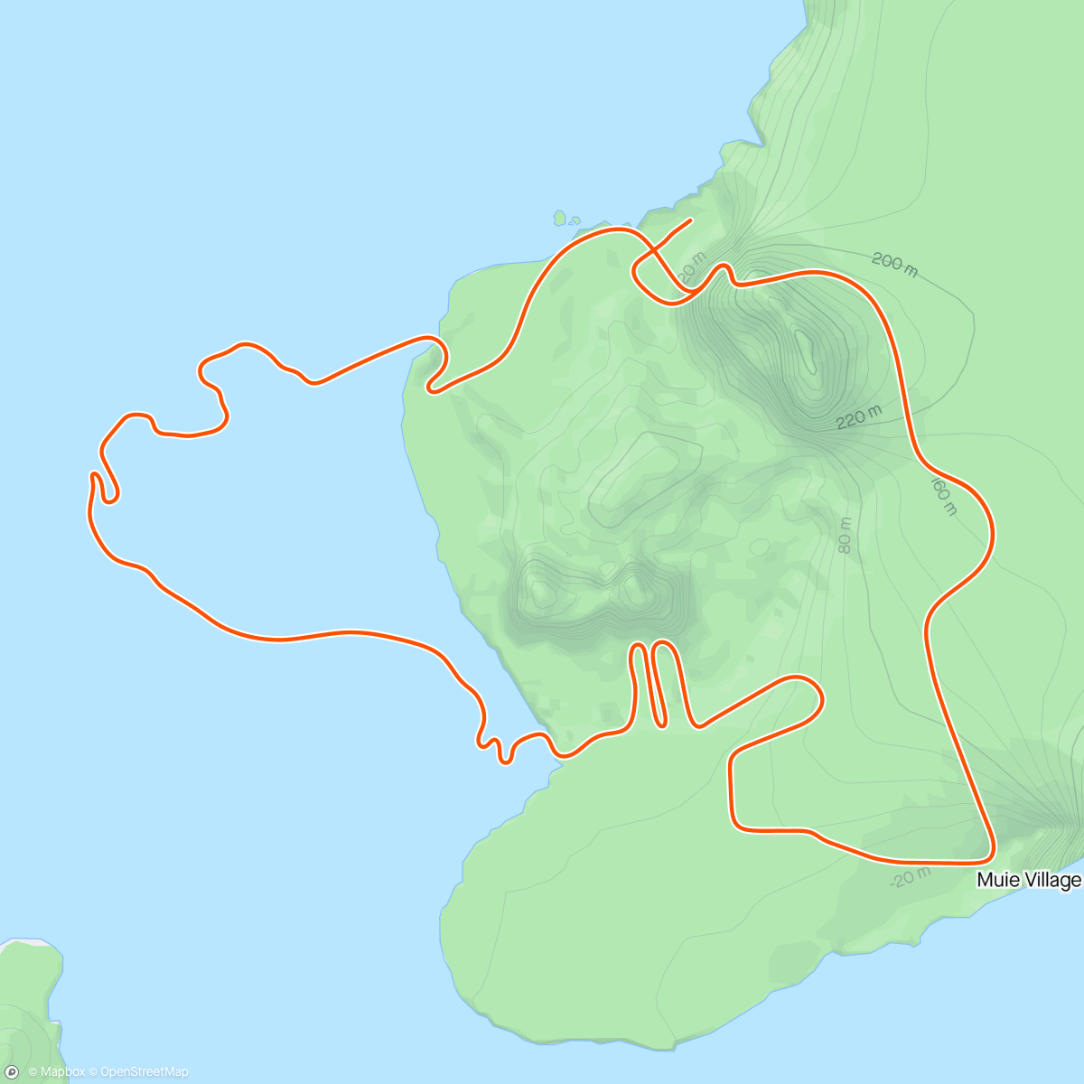 Map of the activity, Zwift - Group Ride: The HERD Morning Ride (D) on Volcano Flat in Watopia