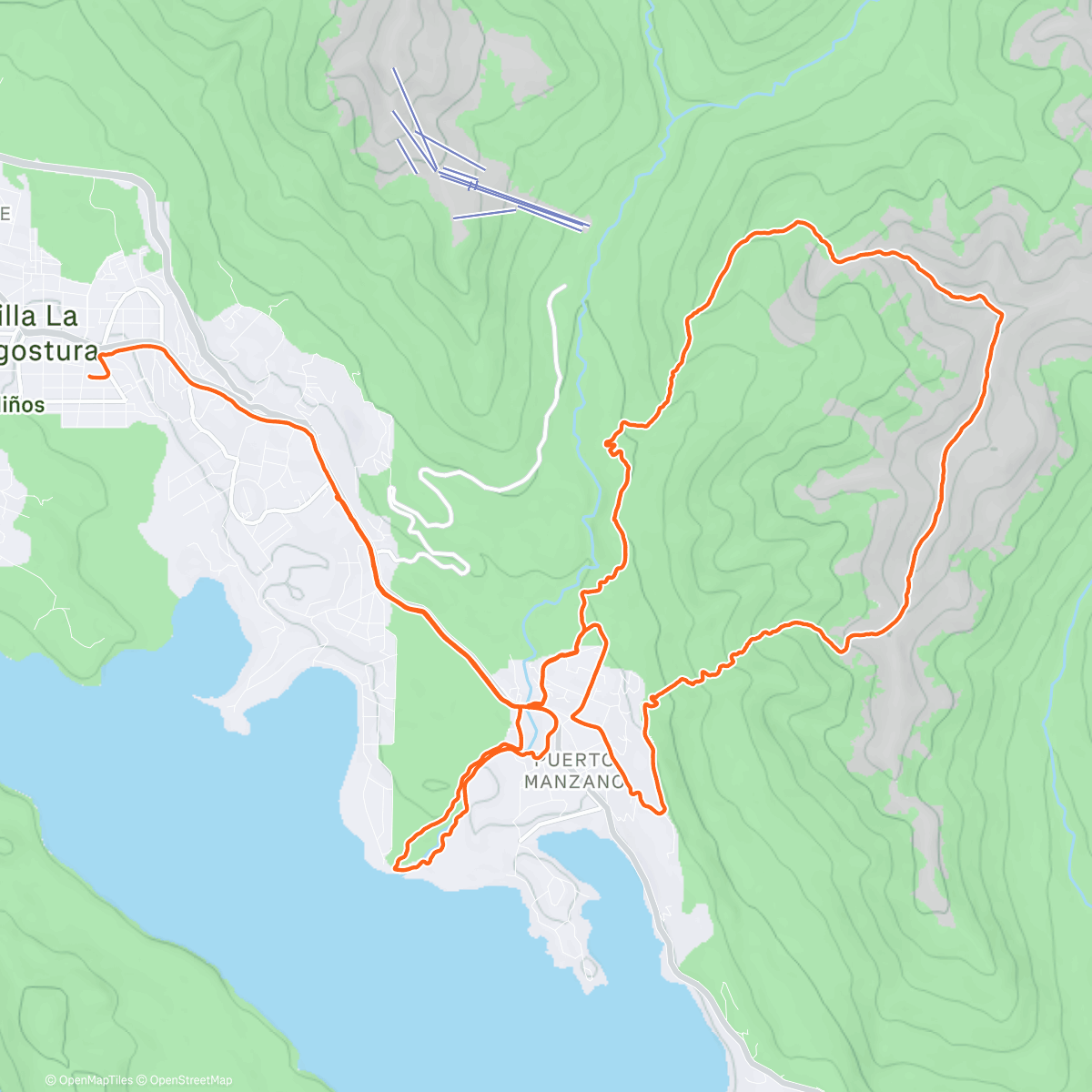 Map of the activity, ETAPA 3✔️ FINISHER DEL CRUCE🏅🇦🇷
