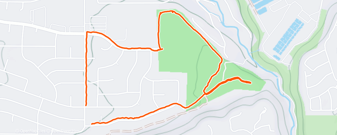 Map of the activity, Springtime, but with haze