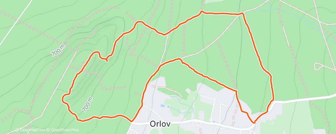 Карта физической активности (procházka 🍕)