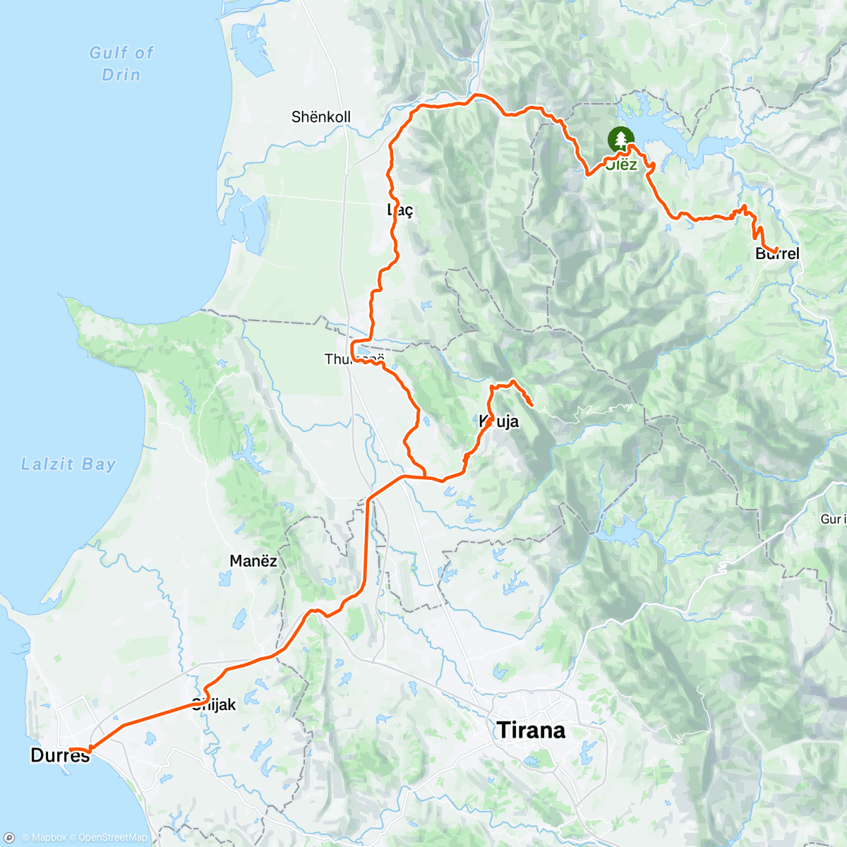 Map of the activity, TCRno11 day 13 part 1