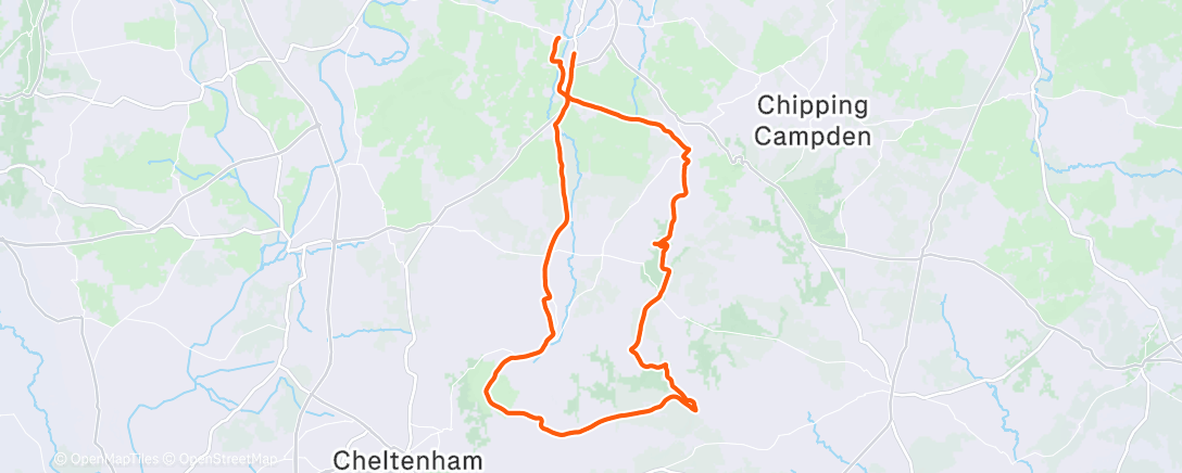 Карта физической активности (Mountain bike ride with Lee)