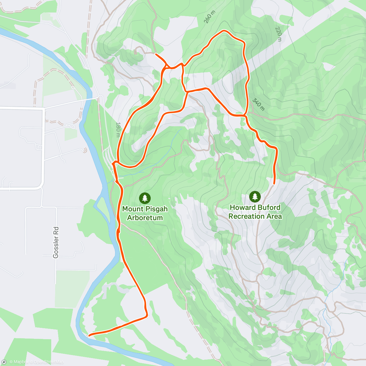 Map of the activity, First half
