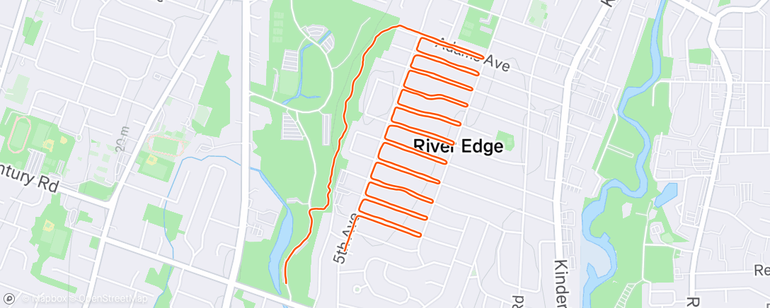 Map of the activity, Fancy Comb
