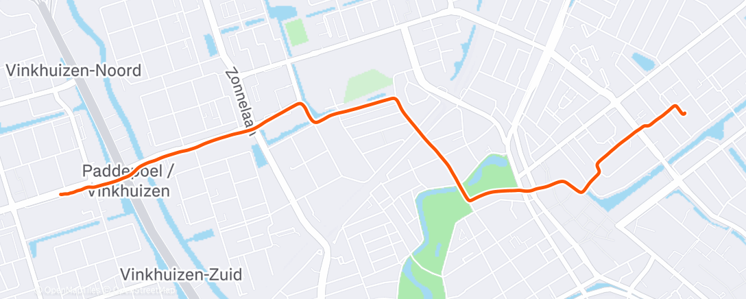 Карта физической активности (Avondrit)