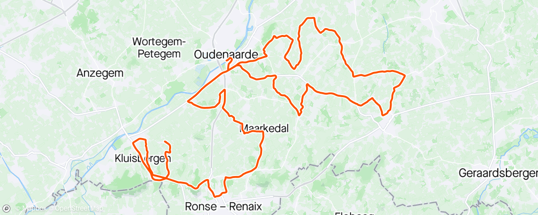 Map of the activity, Dernière reco Flandres 🇧🇪💨
