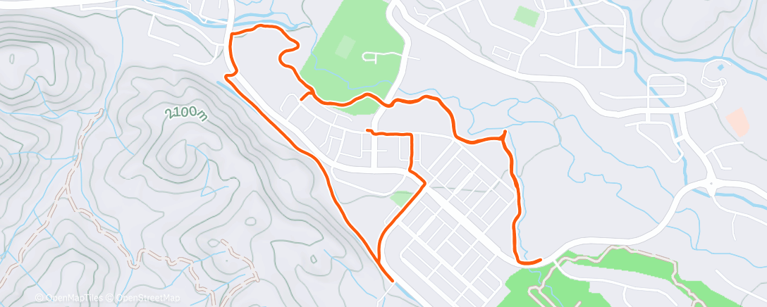 Map of the activity, Catch Up With Lindsay