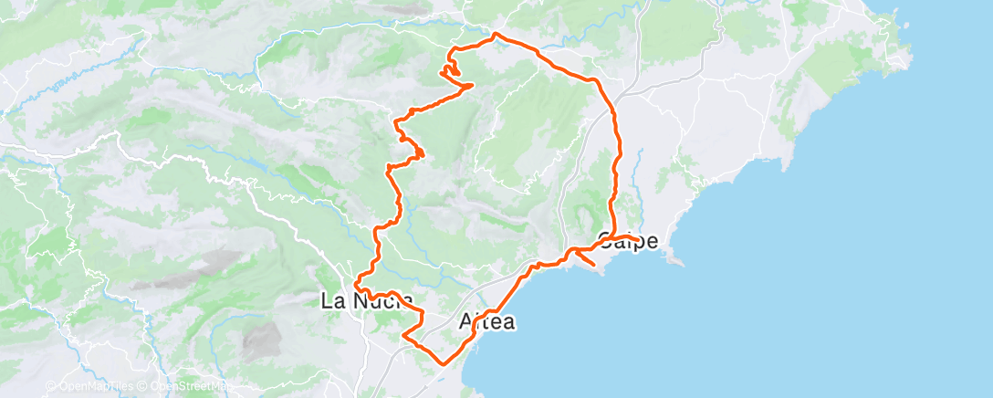 Карта физической активности (Ochtendrit)