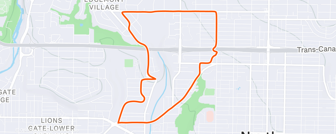 Карта физической активности (Morning Run)