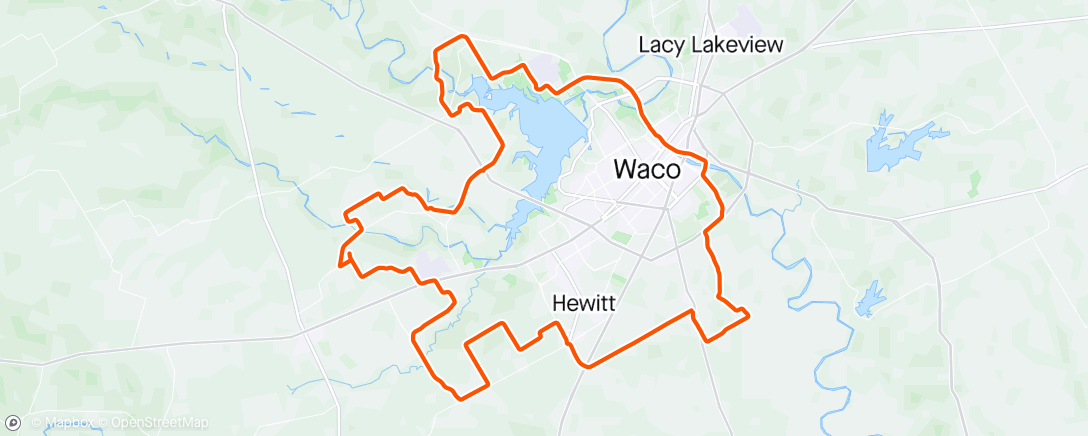 Mappa dell'attività Wampum Waco 128k