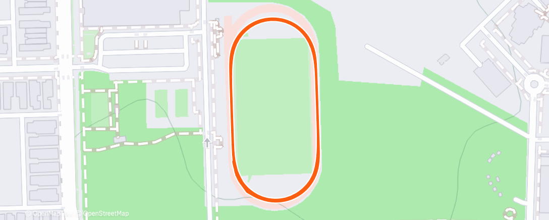 Карта физической активности (Lunch Run)