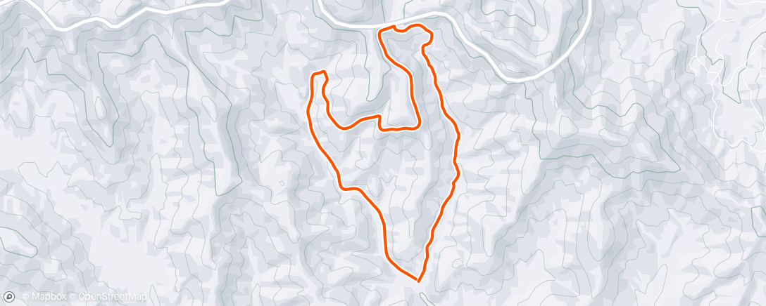 Map of the activity, Bad Fork & Wash Creek