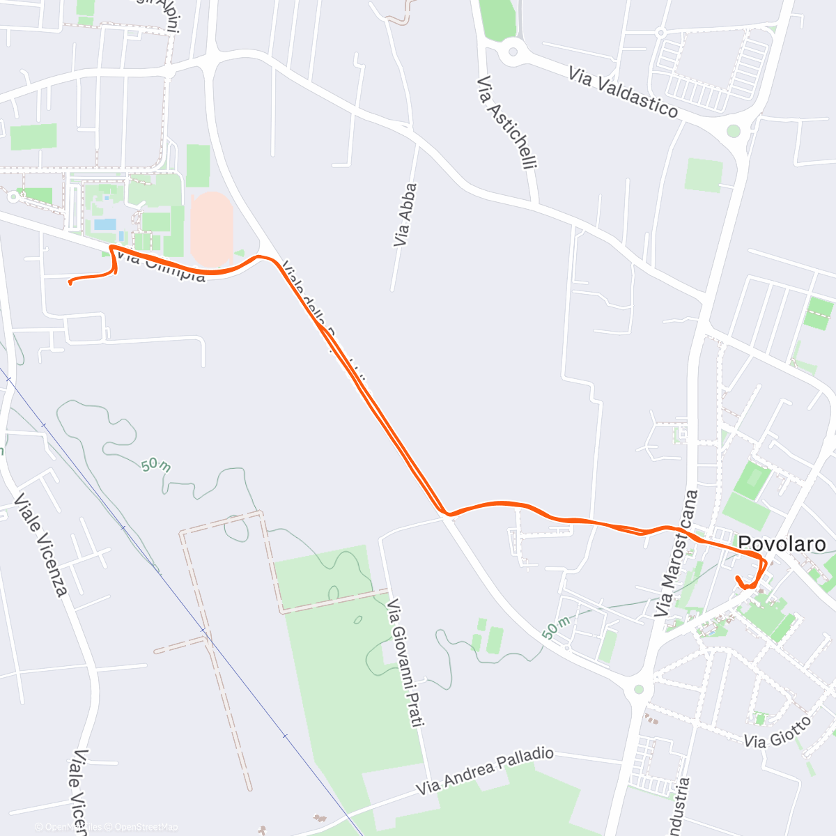 Map of the activity, Defa con la picola🧑🏼‍🍼