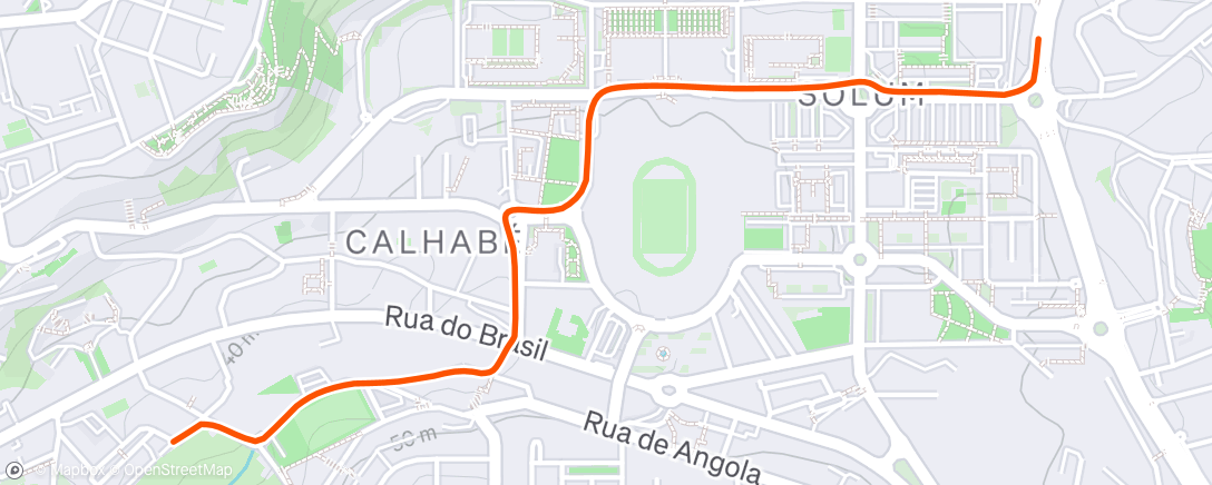 Map of the activity, Morning Ride