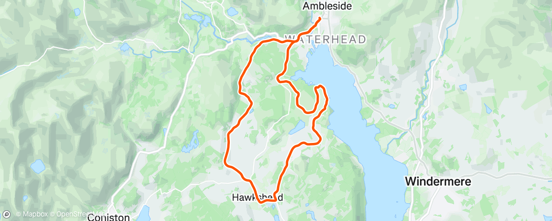 Map of the activity, Sunrise Half Marathon 🌄