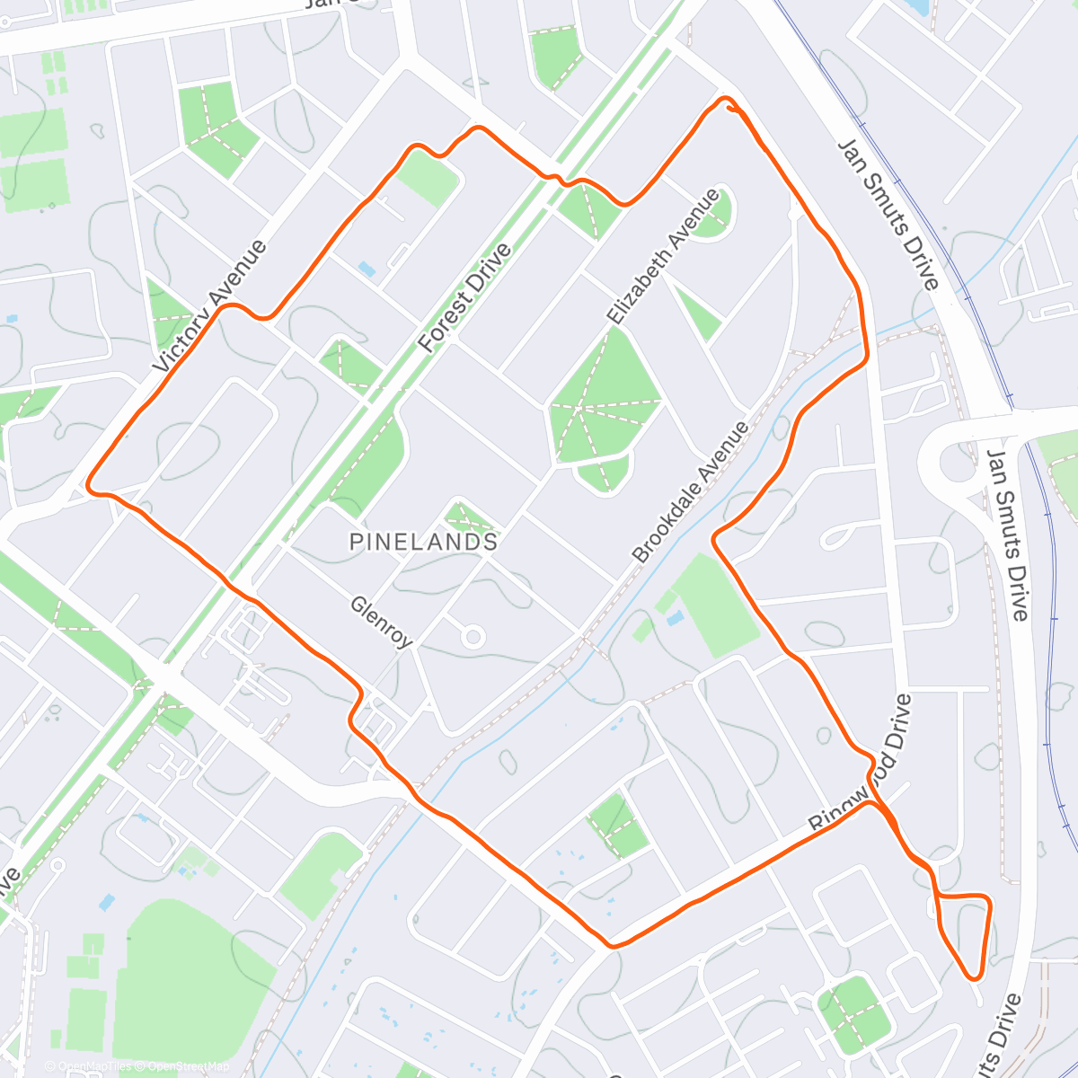 Map of the activity, Post lunch pre swim